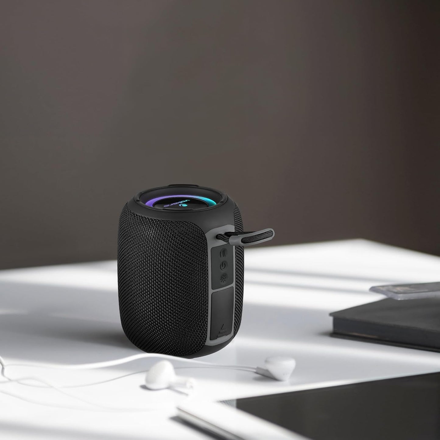 Volkano Topaz Series Bluetooth Speaker, Black