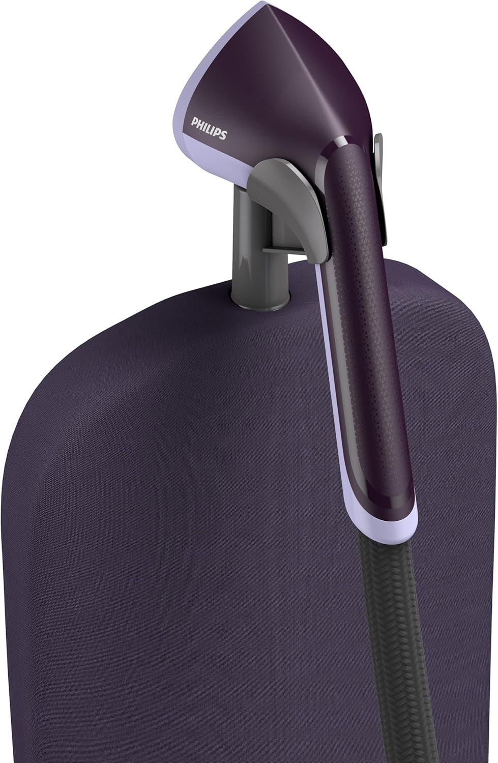 Philips 3000 Series Stand Steamer with tilting StyleBoard, Purple