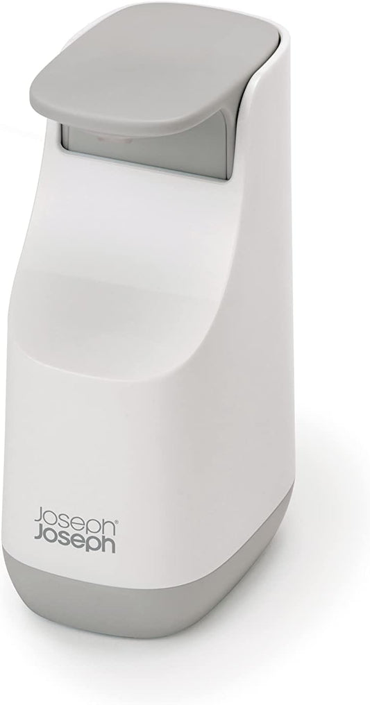 Joseph Joseph 70512 Slim Compact Soap Dispenser with Non-Drip Nozzle, Gray