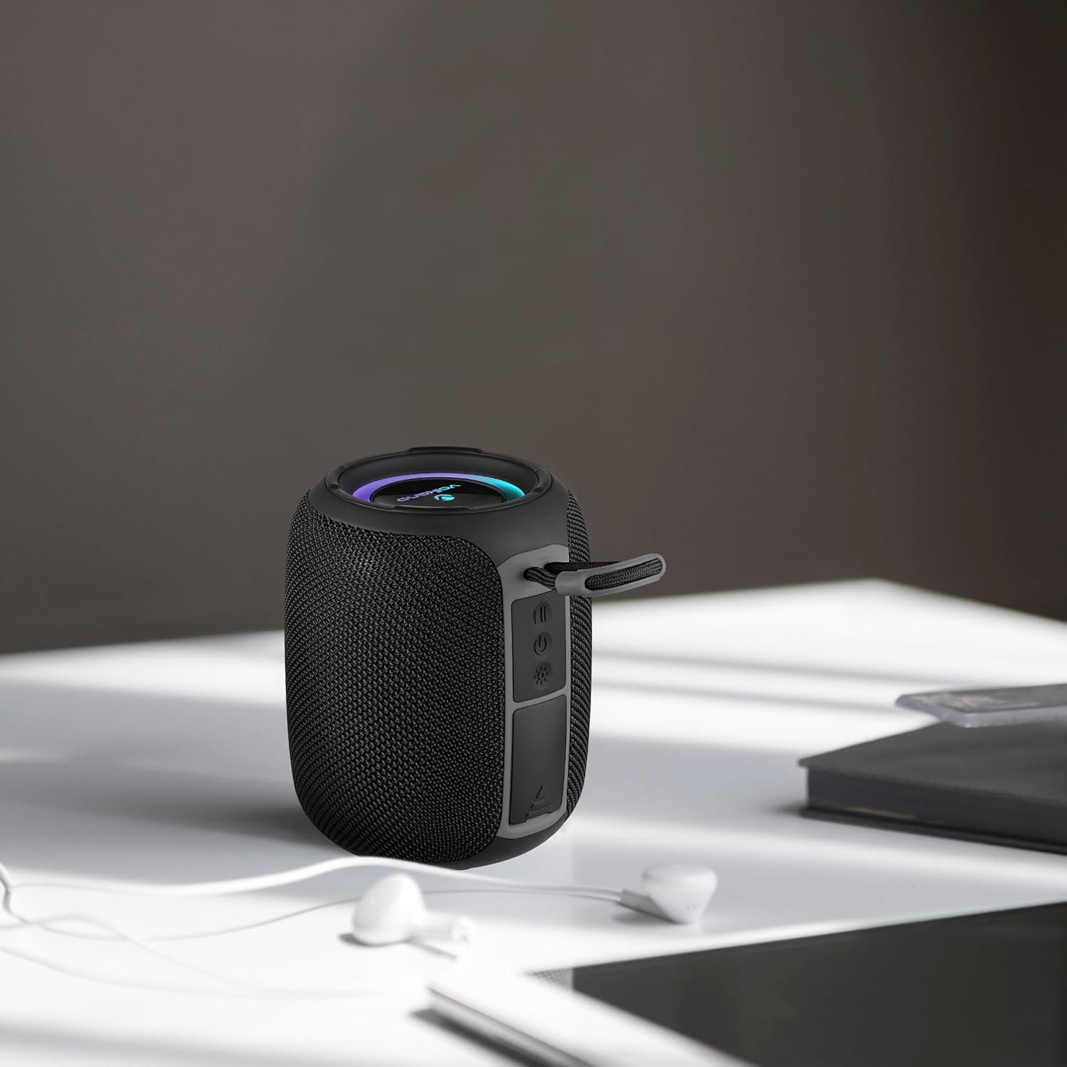 Volkano Topaz Series Bluetooth Speaker, Black